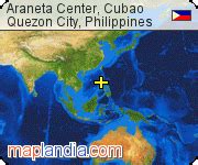 manila geography|araneta center qc ncr.